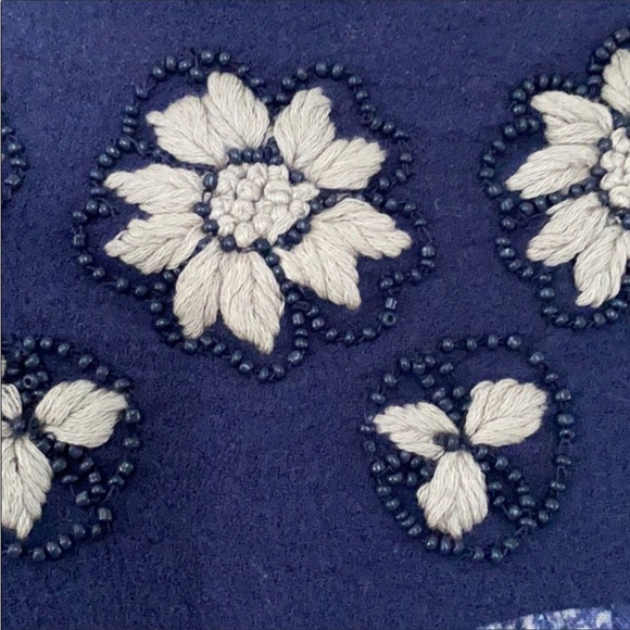 LUCKY BRAND Beaded and Embroidered Tank Top Size Medium - Picture 7 of 9